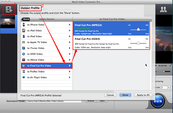 Meilleur convertisseur vidéo MXF pour Mac