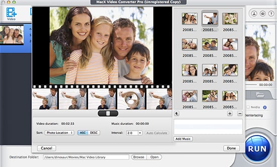 make slideshow with MacX Video Converter Pro