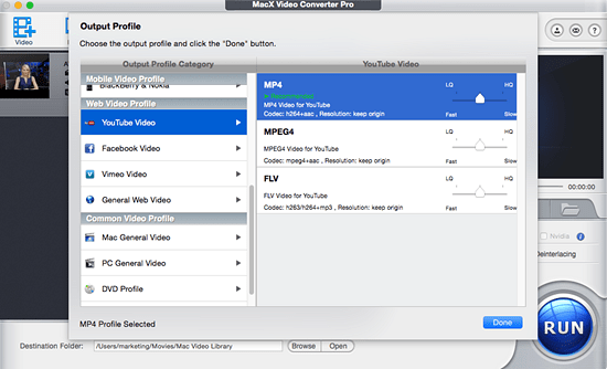 compress MOV to FLV