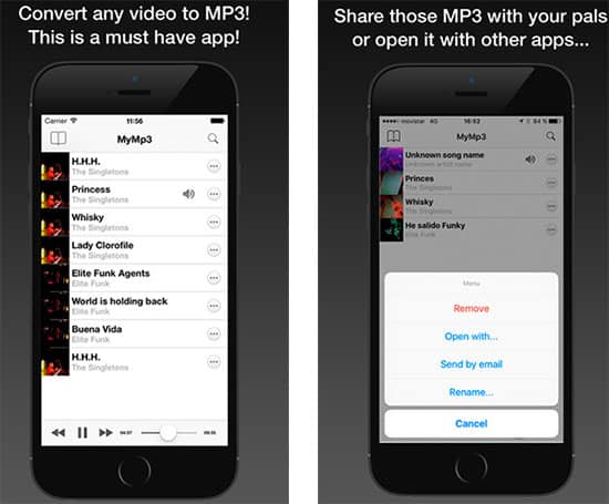 How to Download  Videos to MP3 on iPhone and iPad