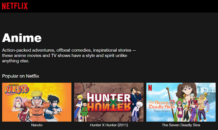 Netflix Anime