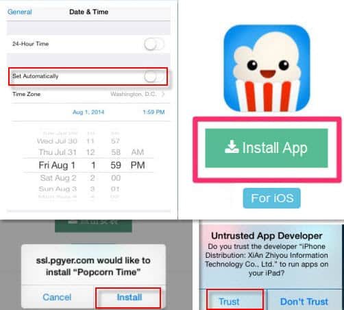 Download Popcorn Time iOS App