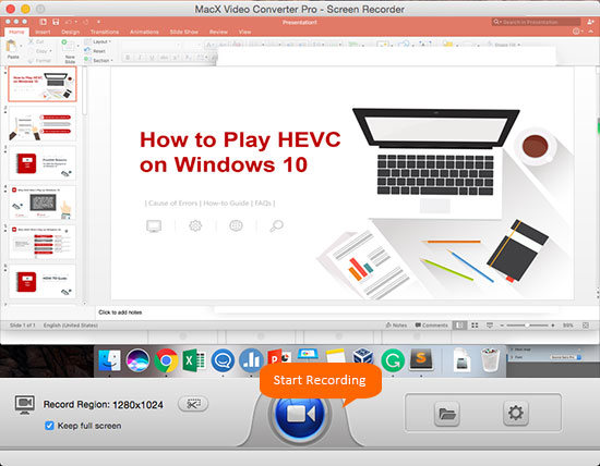 record powerpoint presentation with audio mac