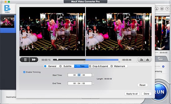 reduce video size on mac