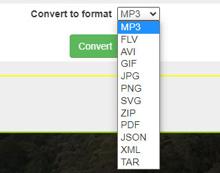 choose MP4 as output format on sendeyo