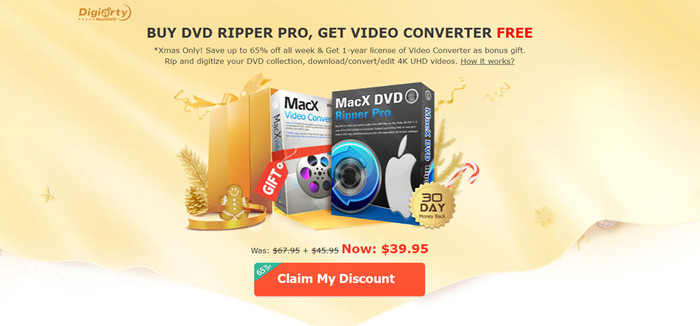 65% off MacX DVD Software