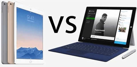 surface pro 4 vs iPad Pro