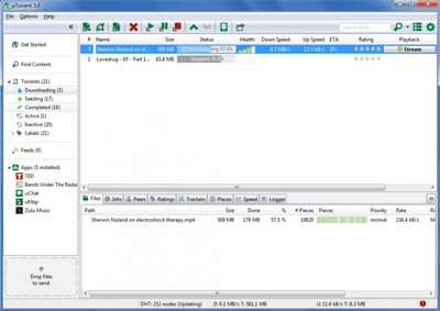 Free Music Downloading for PC - qBittorrent