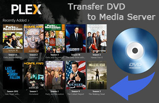 transfer DVD to media server