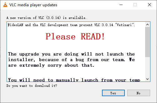 Update VLC to play 4K smoothly