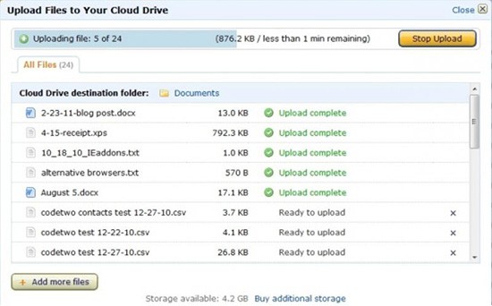 Upload DVD to Amazon Cloud Drive