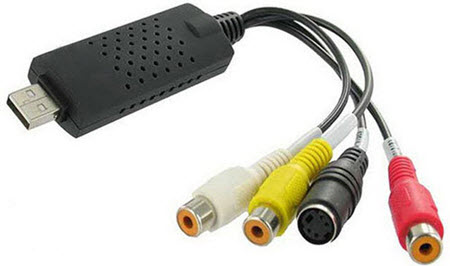 convert VHS to DVD with cable