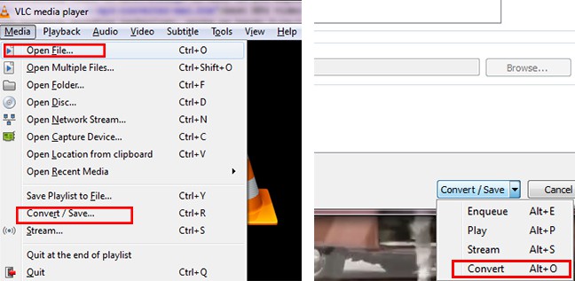VLC Convert MPG to MP4 on Mac