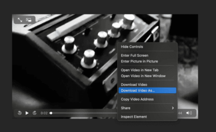 Download YouTube video on Mac