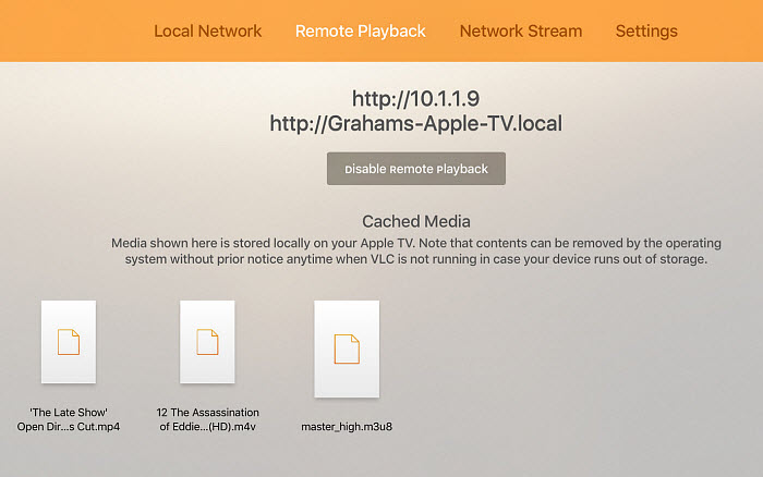Watch DVD to Apple TV via VLC