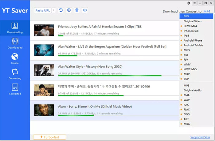 Free YouTube downloader for Mac - YT Saver