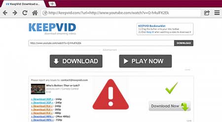 Problems of downloading YouTube videos online