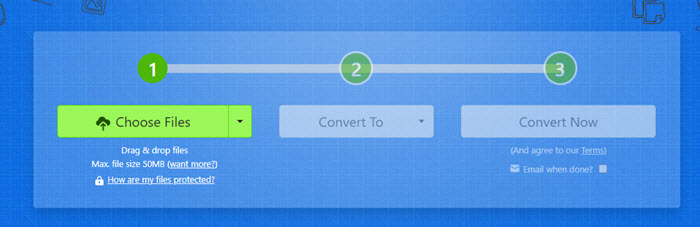 Convert MPG to MP4 on Mac online