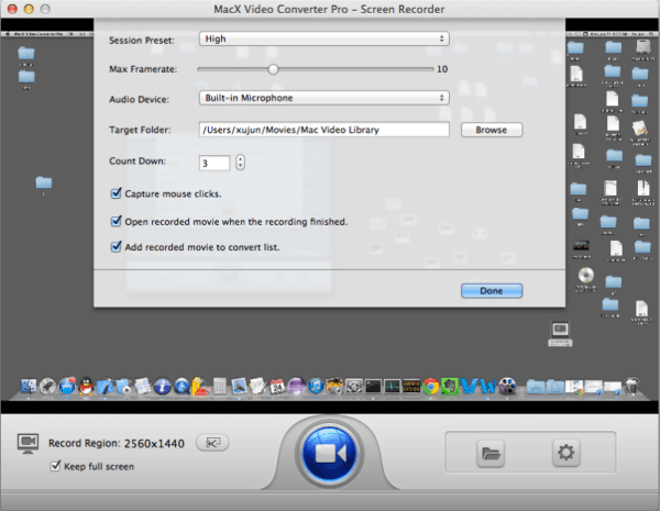 screen video and audio recorder mac