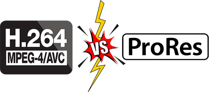 ProRes vs H.264