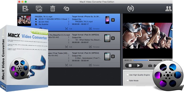Free video converter for mac no watermark