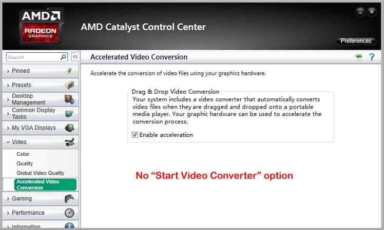 AMD video converter
