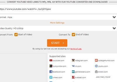 free convert YouTube online videos to MP4