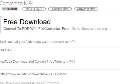 convert online videos to MP4 for free