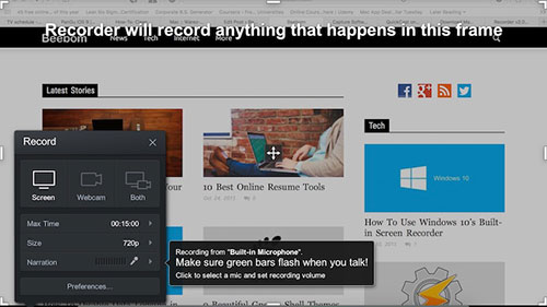 record Mac screen for free