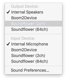 record screen with audio on mac using soundflower