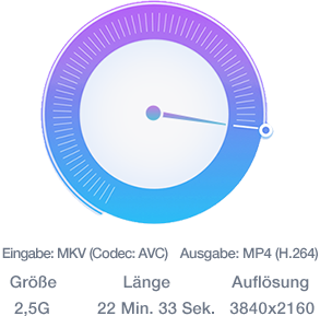 4K-Video in H.264 konvertieren