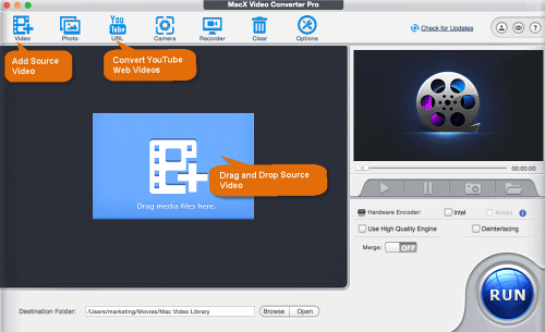 convert MOV with MacX Video Converter Pro