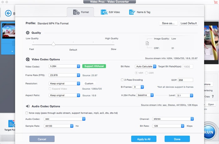 convert video to Instagram video format