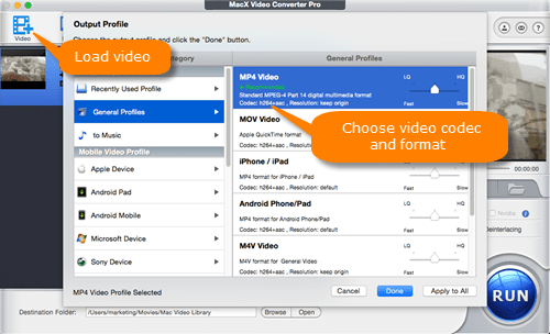 change video quality