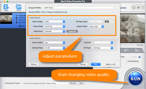 video quality converter high to low
