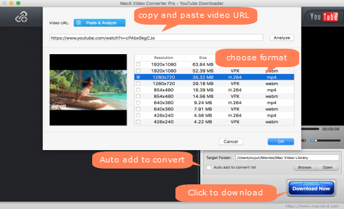 download and convert YouTube to AAC