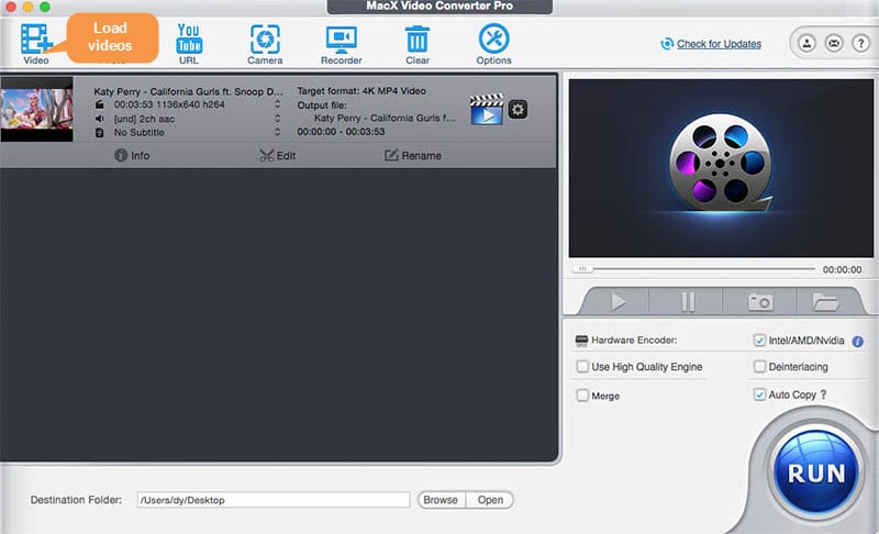 MacX Video Converter Pro