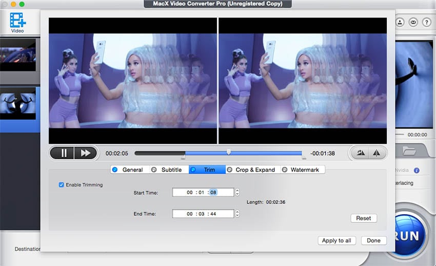 edit HEVC video on macOS