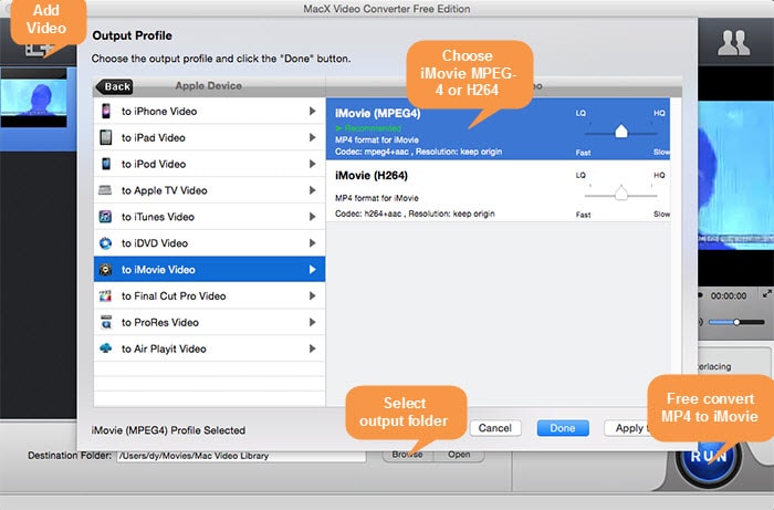 mp4 in imovie mp4 in imovie
