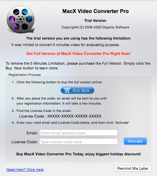 macx video converter pro update download