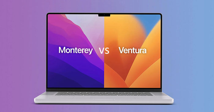 macOS Ventura vs Monterey