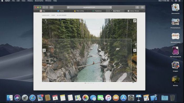 Mojave screenshoot