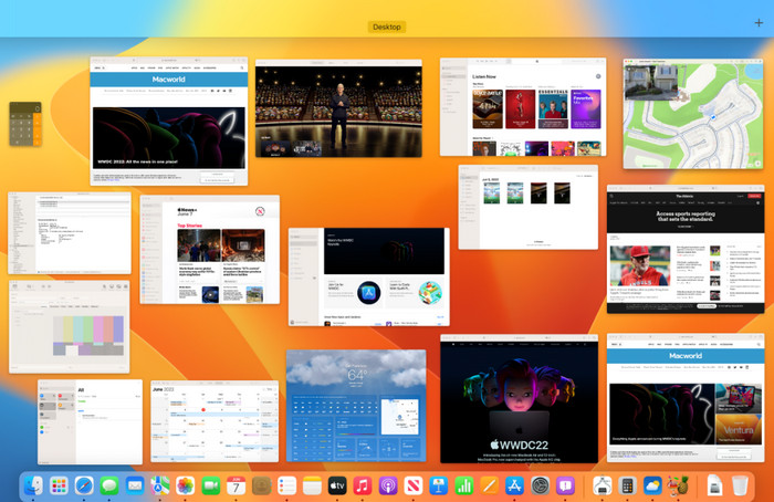 MacOS Ventura Stage Manager