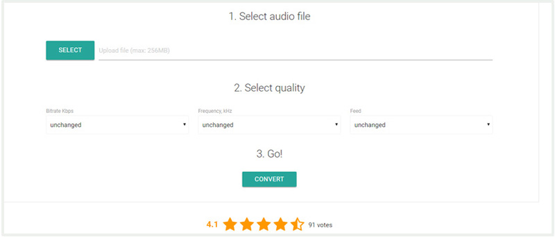 online audio converter