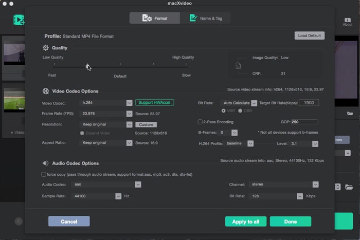 compress 4K UHD videos on Mac without losing quality