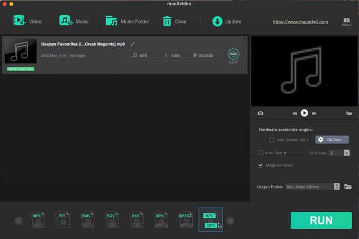 Convert FLAC to MP3 on Mac free without iTunes