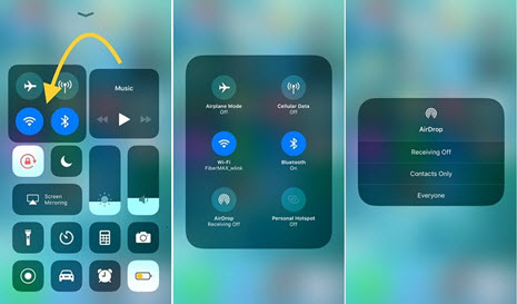 use AirDrop to transfer iPhone videos to Mac