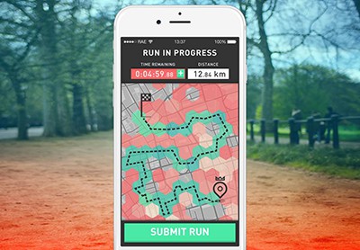 free augmented reality game app for iPhone