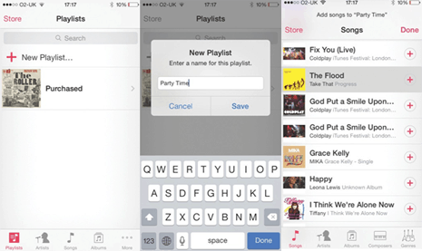 Create a Playlist on iPhone