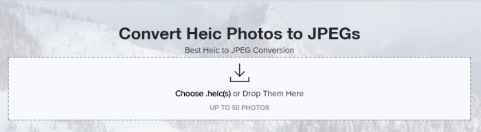 change HEIC to JPG/JPEG